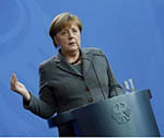 Merkel Urges Greece to Speed up Efforts to Shelter Refugees